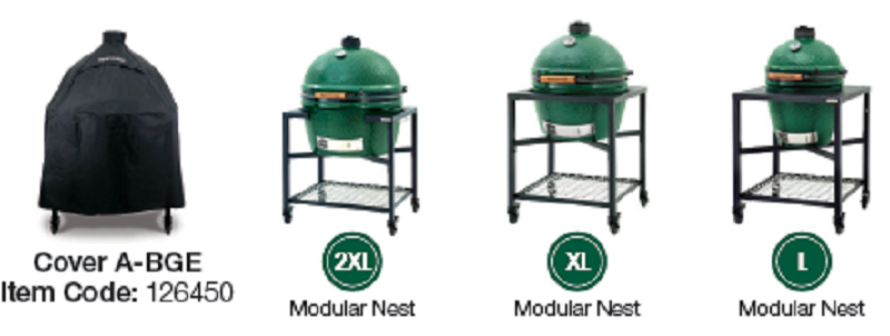 Big Green Egg prekrivalo A za model 2XL, XLarge, Large in Medim v modularni mizi